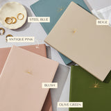 Lined Vegan Leather Notebook