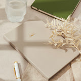 Lined Vegan Leather Notebook