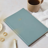 Lined Vegan Leather Notebook