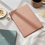 Lined Vegan Leather Notebook