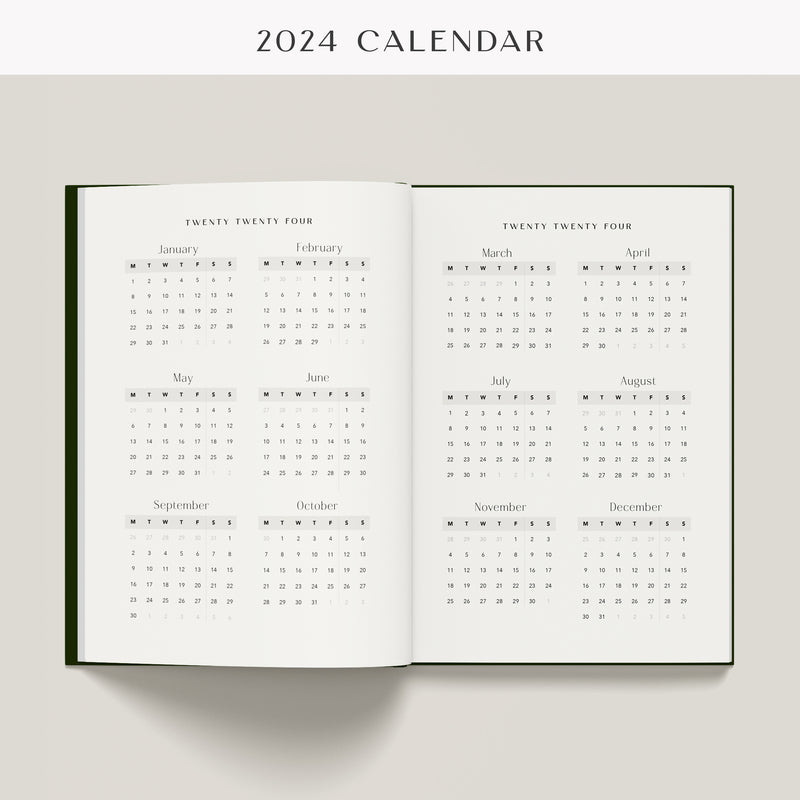 2024 Diary (160 Pages)