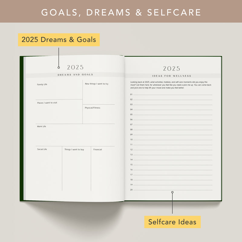 2025 Planner (320 Pages)