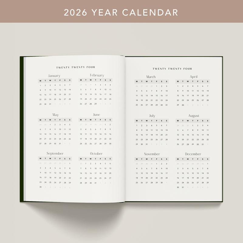 2026 Planner (320 Pages)