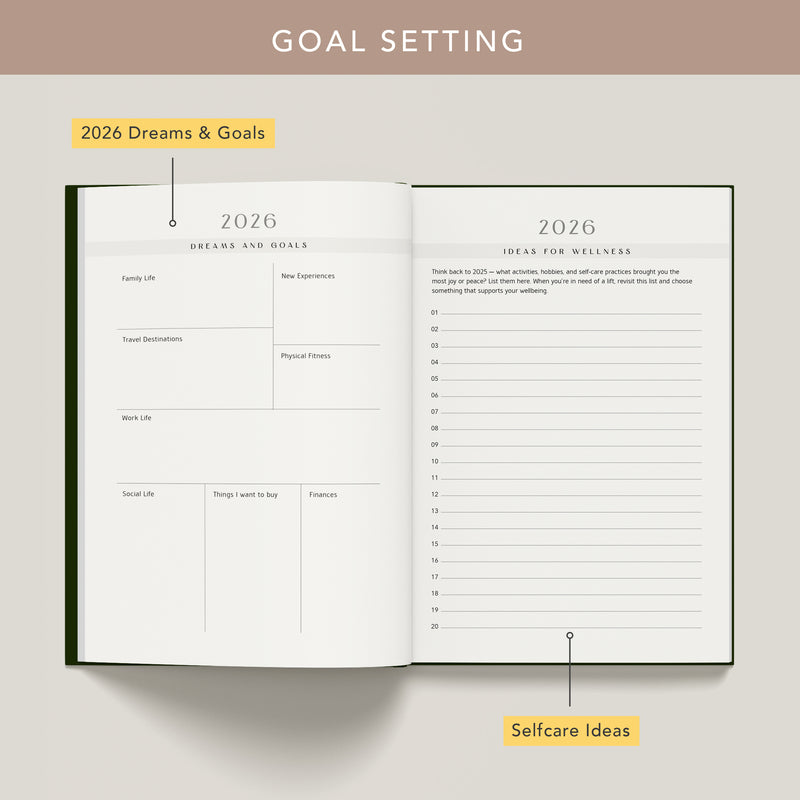 2026 Diary (160 Pages)