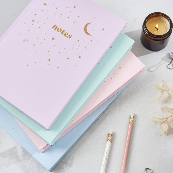 Lined Constellation Notebooks (Scratchproof Cover)
