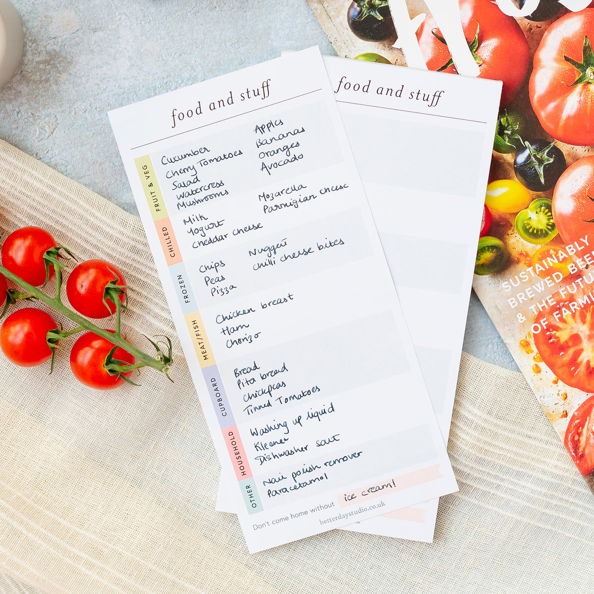 Shopping List