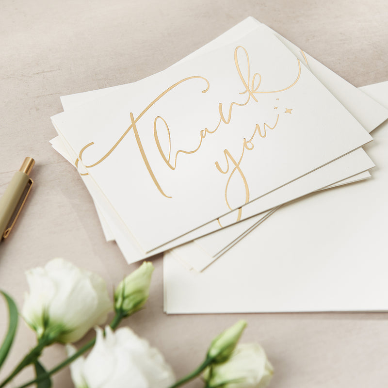 Starry Thank You Cards (5 and 10 Pack) – Betterday Studio